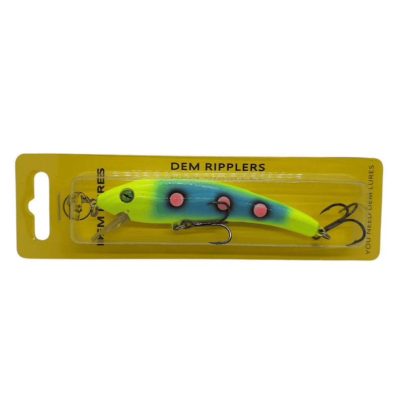 Load image into Gallery viewer, DEM LURES TROLLING BODYBAITS Hawaiian Punch Dem Lures Dem Ripplers
