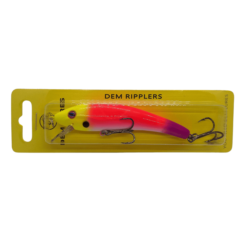 Load image into Gallery viewer, DEM LURES TROLLING BODYBAITS Pink Panties Dem Lures Dem Ripplers
