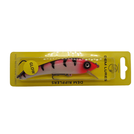 DEM LURES TROLLING BODYBAITS Redback Glow Dem Lures Dem Ripplers