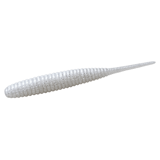 DEPS DROP SHOT 3" / Pearl White Silver Flake Deps Deathadder