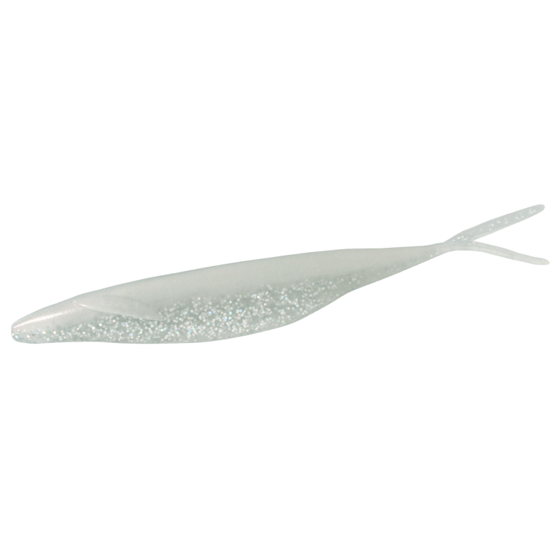 Load image into Gallery viewer, DEPS MINNOWS/SHADS 4" / Pearl Glitter Deps Sakamata Shad
