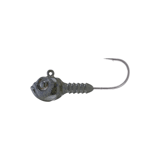 DIRTY JIG GUPPY HEAD 1-4 / Green Pumpkin / 1-0 Dirty Jigs Matt Stefan Guppy Head