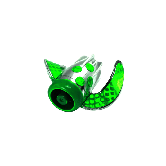 DREAMWEAVER BAIT/MEAT HEADS Green/Chrome Dreamweaver Whirly Gig
