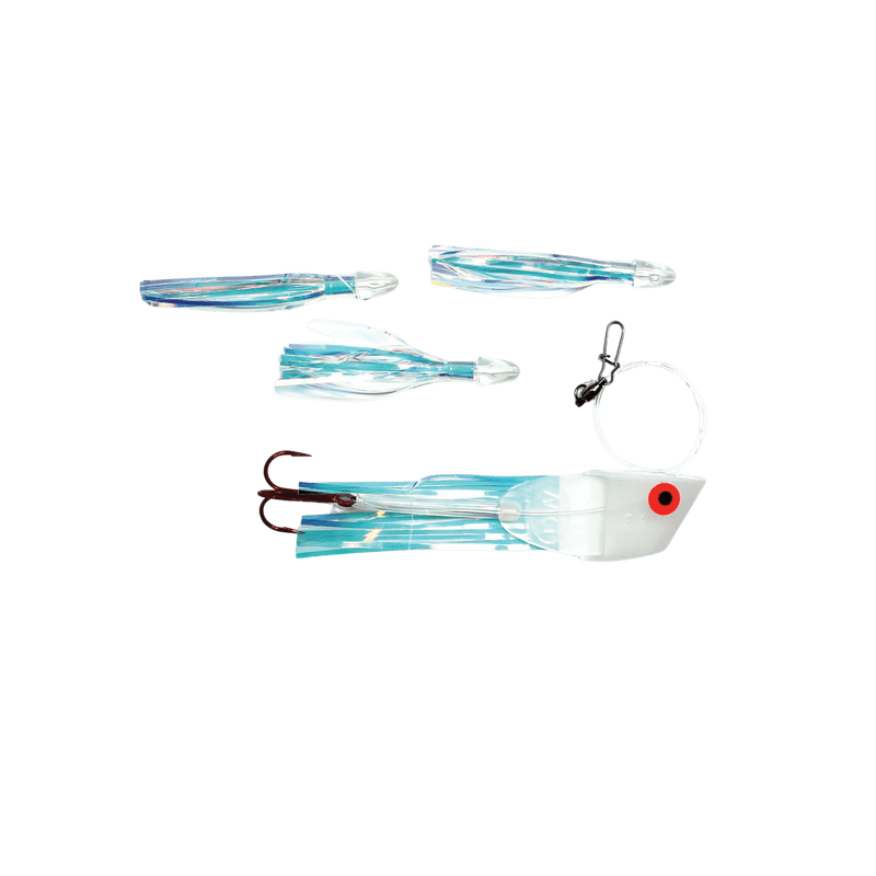 Load image into Gallery viewer, DREAMWEAVER BAIT/MEAT HEADS UV Gasoline Dreamweaver Meat Rigs
