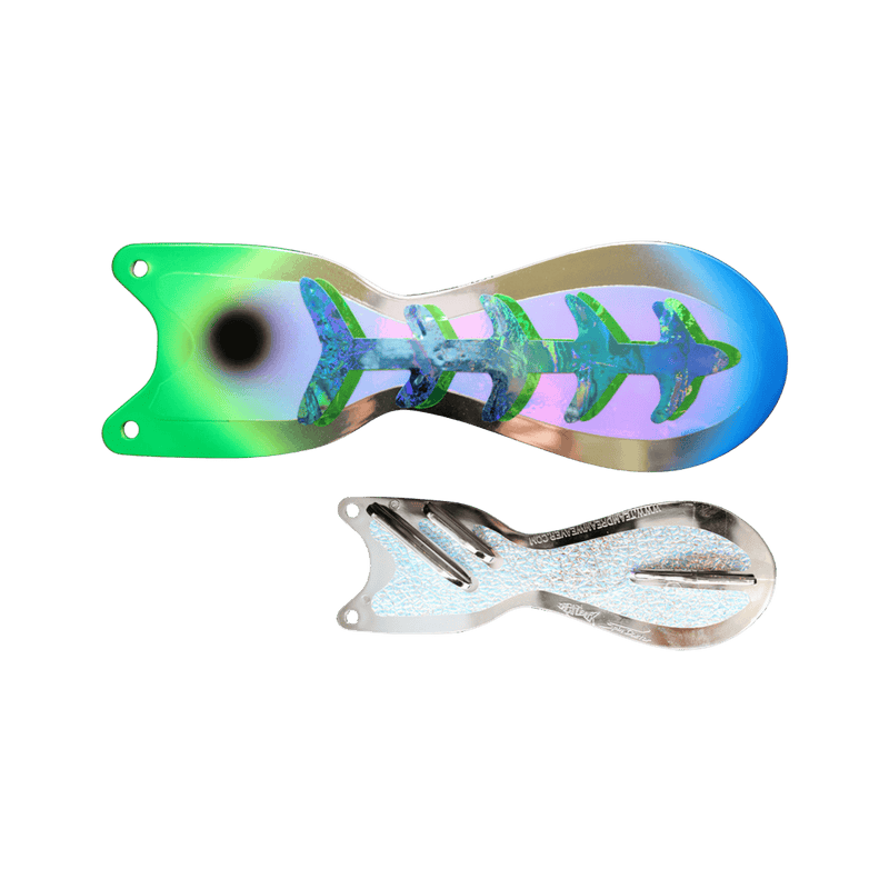 Load image into Gallery viewer, DREAMWEAVER FLASHERS Chrome A-Bomb Dreamweaver Spin Doctor 8"
