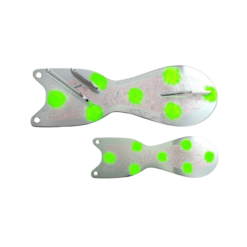 Load image into Gallery viewer, DREAMWEAVER FLASHERS Green Closer Dreamweaver Spin Doctor 8"
