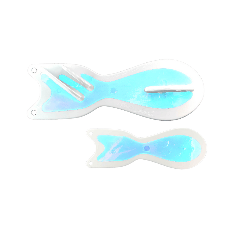 Load image into Gallery viewer, DREAMWEAVER FLASHERS White UV Slick Dreamweaver Spin Doctor 8"
