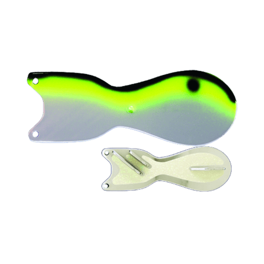 DREAMWEAVER FLASHERS Yellow Gator Dreamweaver Spin Doctor 8"