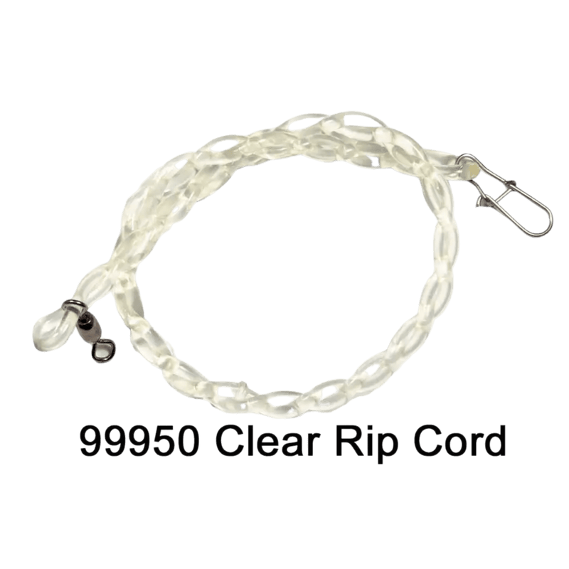 Load image into Gallery viewer, DREAMWEAVER TROLLING ACCESSORIES 12" / Clear Dreamweaver 12" Rip Cord Dipsey Snubber
