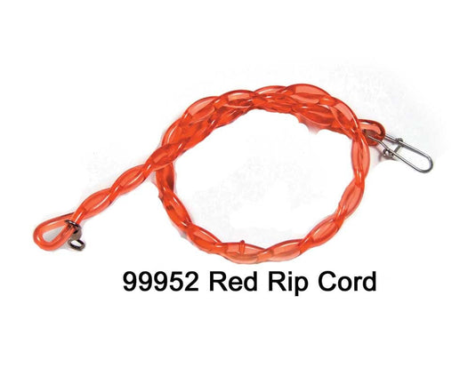 DREAMWEAVER TROLLING ACCESSORIES 12" / Red Dream Weaver 12" Rip Cord Dipsey Snubber