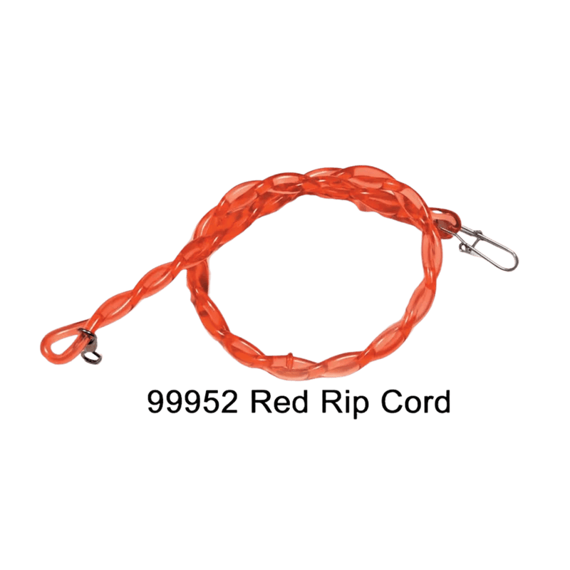 Load image into Gallery viewer, DREAMWEAVER TROLLING ACCESSORIES 12" / Red Dreamweaver 12" Rip Cord Dipsey Snubber
