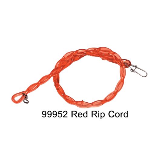 DREAMWEAVER TROLLING ACCESSORIES 12" / Red Dreamweaver 12" Rip Cord Dipsey Snubber