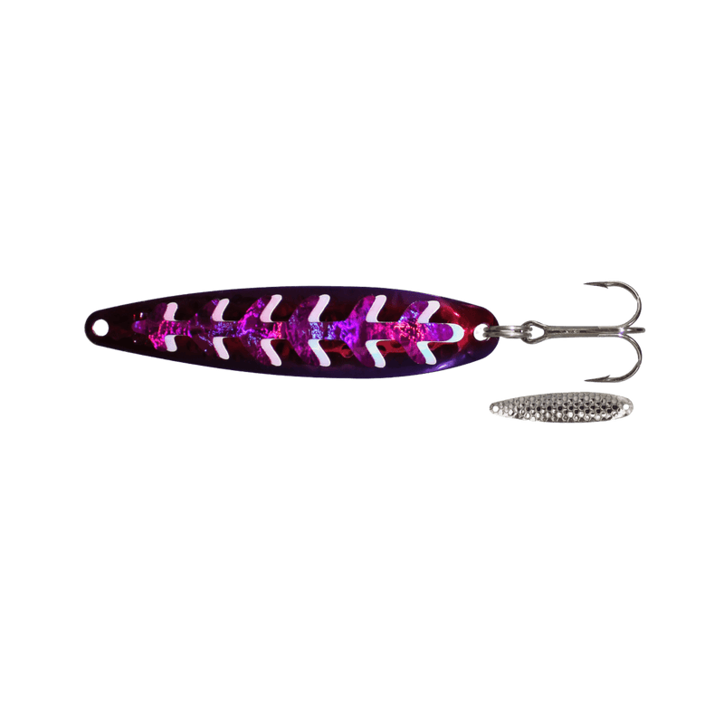 Load image into Gallery viewer, DREAMWEAVER TROLLING SPOONS Bloody Death Dreamweaver Super Slim Spoon 3.75&quot;
