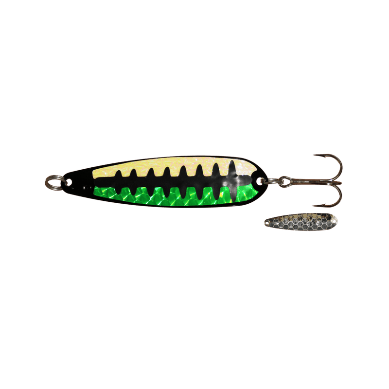 Load image into Gallery viewer, DREAMWEAVER TROLLING SPOONS Daves Salmon Slapper Dreamweaver Spoon 3.75&quot;

