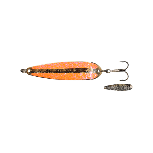 DREAMWEAVER TROLLING SPOONS Double Orange Dreamweaver Spoon 3.75"