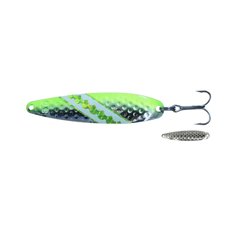 Load image into Gallery viewer, DREAMWEAVER TROLLING SPOONS Lemon Ice Dreamweaver Super Slim Spoon 3.75&quot;
