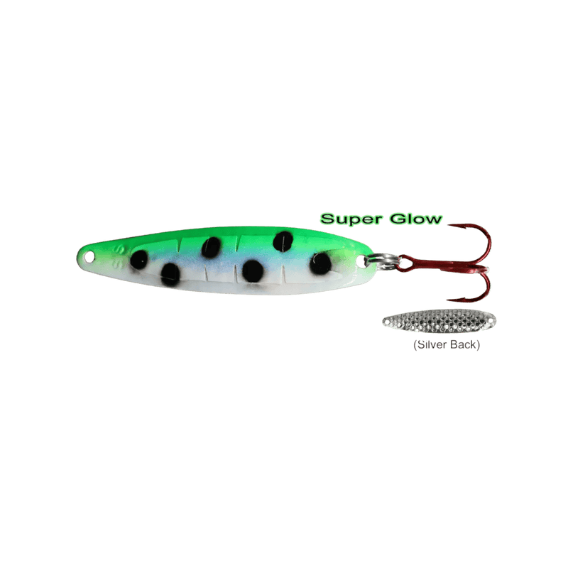 Load image into Gallery viewer, DREAMWEAVER TROLLING SPOONS SG Lances Two Face Dreamweaver Super Slim Spoon 3.75"
