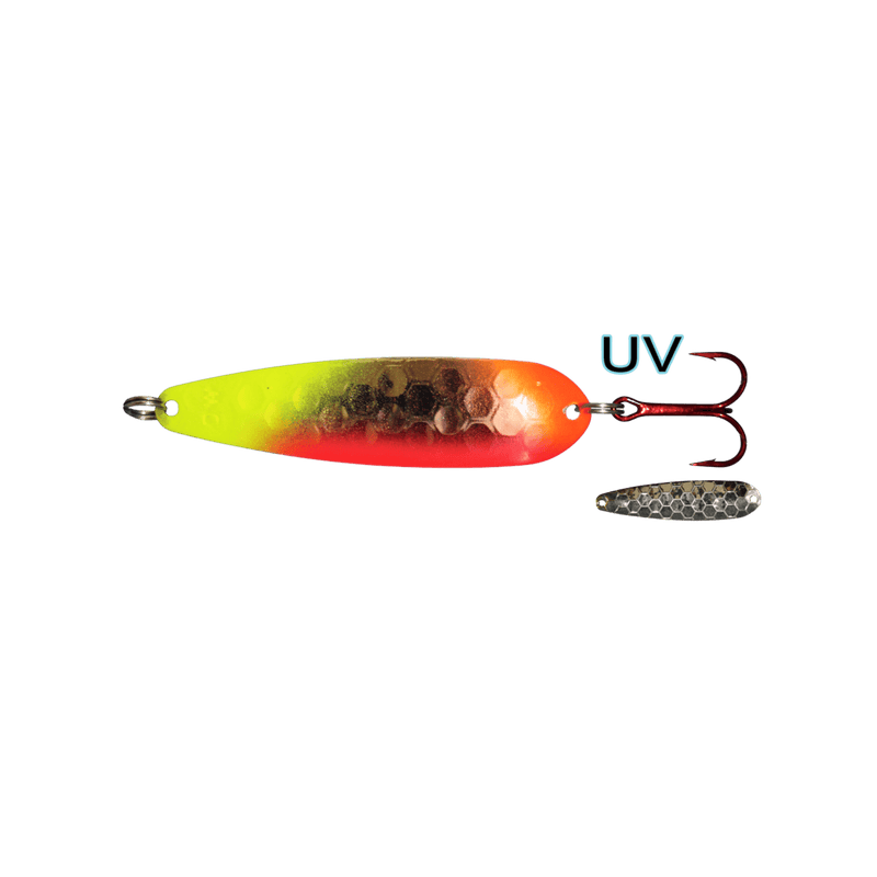 Load image into Gallery viewer, DREAMWEAVER TROLLING SPOONS The Producer UV Dreamweaver Spoon 3.75&quot;
