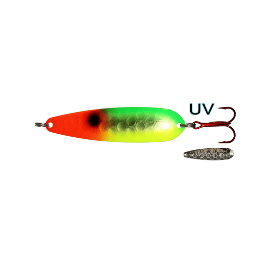 DREAMWEAVER TROLLING SPOONS UV Mixed Veggie Dreamweaver Spoon 3.75"