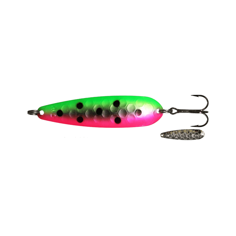 Load image into Gallery viewer, DREAMWEAVER TROLLING SPOONS Watermelon Dreamweaver Spoon 3.75&quot;
