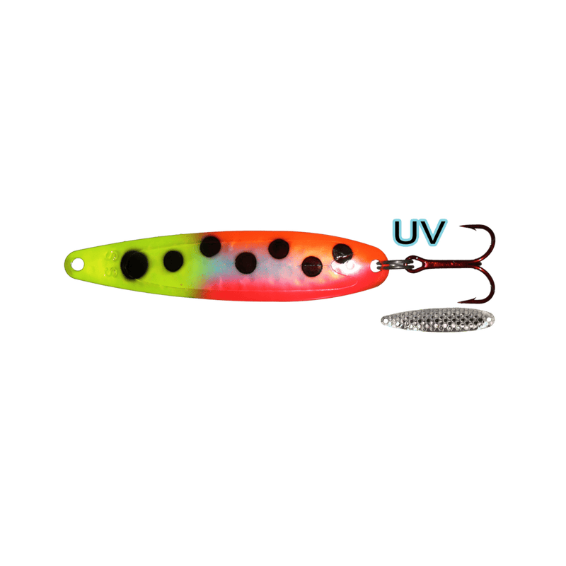 Load image into Gallery viewer, DREAMWEAVER TROLLING SPOONS Wrecking Ball DUV Dreamweaver Spoon 3.75&quot;
