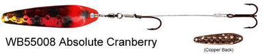 DREAMWEAVER WORM HARNESS Absolute Cranberry Dream Weaver Worm Burner Harness