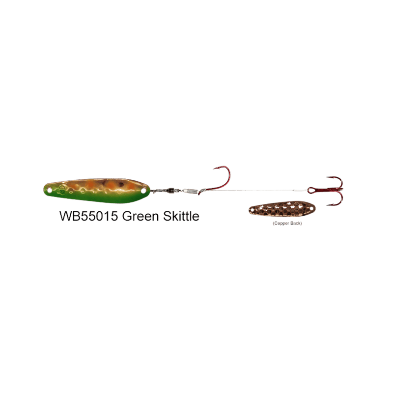 Load image into Gallery viewer, DREAMWEAVER WORM HARNESS Green Skittles Dreamweaver Wormburner Harness

