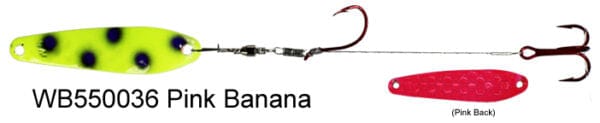 Load image into Gallery viewer, DREAMWEAVER WORM HARNESS Pink Banana Dream Weaver Worm Burner Harness
