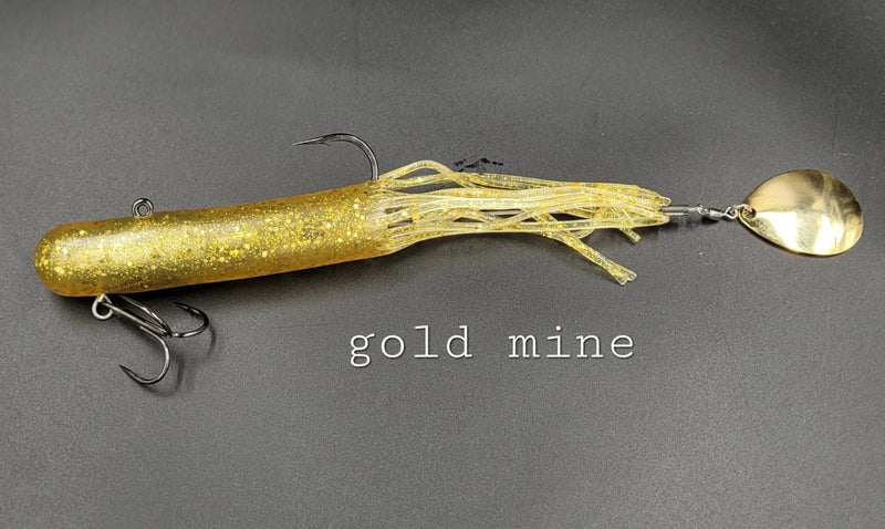 Load image into Gallery viewer, DROP TINE TACKLE Uncategorised 1.5OZ / Gold Mine Drop Tine Hunger Strike XL Tube Jig
