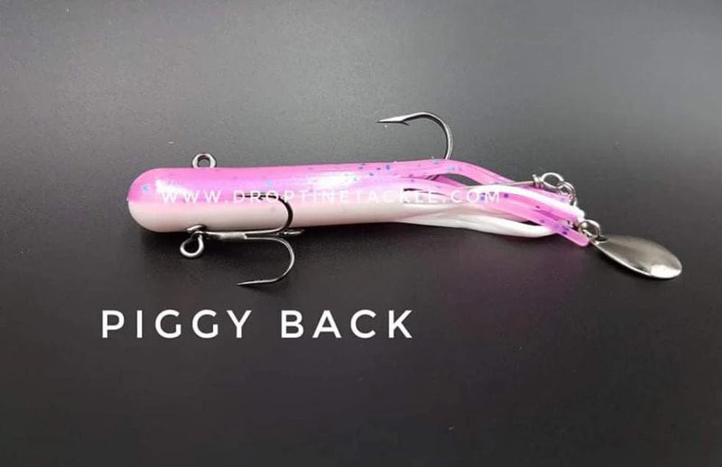 Load image into Gallery viewer, DROP TINE TACKLE Uncategorised 1.5OZ / Piggy Back Drop Tine Hunger Strike Tube Jig 1.5oz
