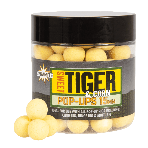 DYNAMITE BAITS CARP Sweet Tiger - Corn Dynamite Pop-Ups 15MM