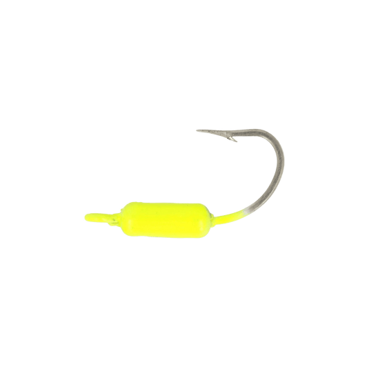 EAGLE CLAW ALL JIGS 1-16 / Chartreuse Eagle Claw Lazer Sharp Larva Jigs