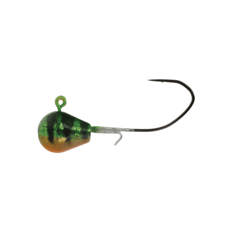 Load image into Gallery viewer, EAGLE CLAW ALL JIGS 3-8 / Perch Eagle Claw Lazer Sharp Pro-V Holographic Live Image Teardrop Jig
