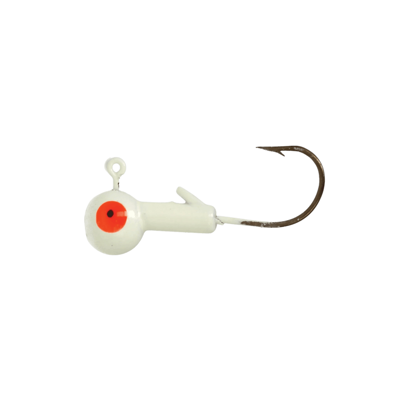 Load image into Gallery viewer, EAGLE CLAW WALLEYE/PERCH JIGS 1-16 / Glow Eagle Claw Ball Head Jig
