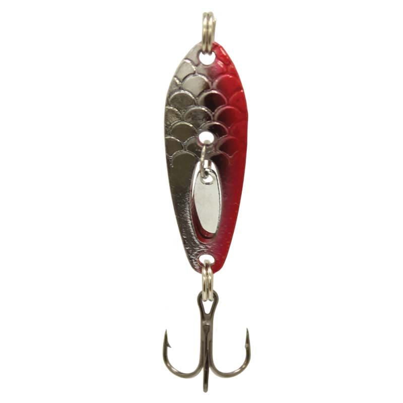 Load image into Gallery viewer, EMERY ICE SPOONS 1-16 / Red Chrome Emery Clacker Ice Spoon
