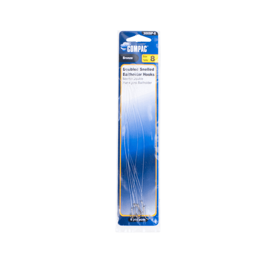EMERY TERMINAL TACKLE Compac Double Snelled Baitholder Hooks