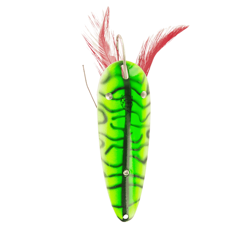 Load image into Gallery viewer, EPPINGER MUSKY/PIKE 1 oz / Mackerel-Cppr Bk Dardevle Weedless Spoon 1oz
