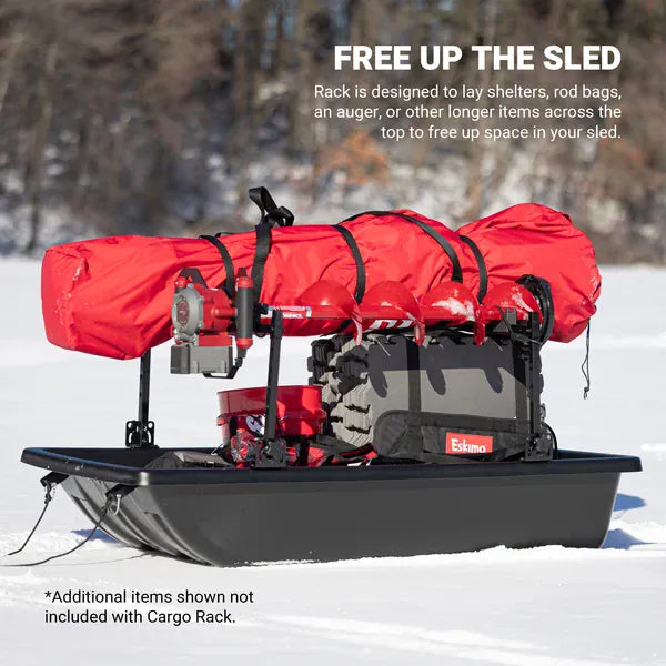 Load image into Gallery viewer, ESKIMO ICE FISHING ACCESSORIES Eskimo E-Hauler Folding Cargo Rack
