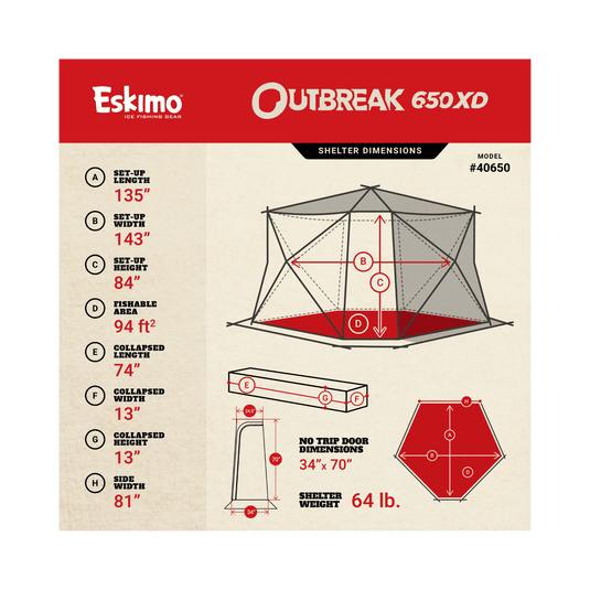 ESKIMO OUTBREAK 650XD Eskimo Outbreak 650XD