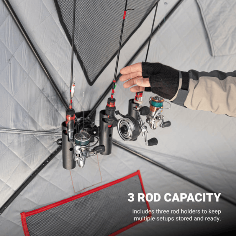 Load image into Gallery viewer, ESKIMO ROD HOLDER TRIPLE Eskimo E-Tub Triple Rod Holder
