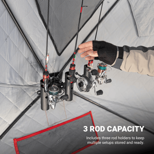 ESKIMO ROD HOLDER TRIPLE Eskimo E-Tub Triple Rod Holder