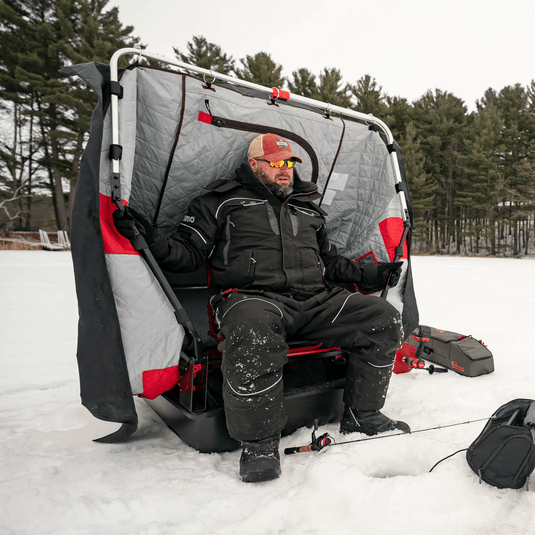 Ice fishing sled shelter hotsell