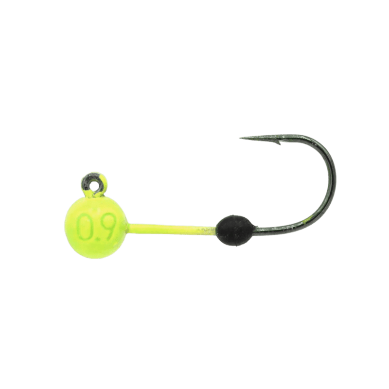 Load image into Gallery viewer, EUROTACKLE ICE JIGS #6 1-32 / Chartreuse Eurotackle Micro Finesse Tungsten Soft-Lock Head
