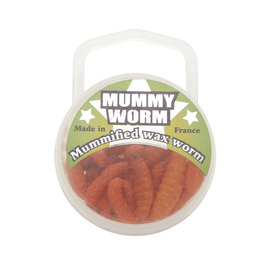 EUROTACKLE ICE JIGS Orange Eurotackle Mummy Worm