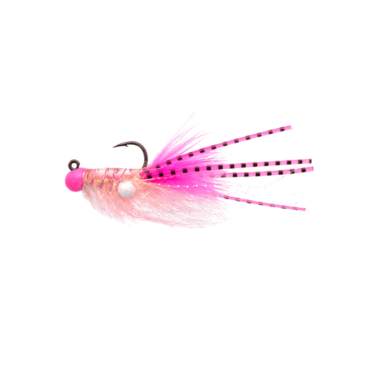 EUROTACKLE ICE JIGS Pink Glow Euro Tackle Gamma Fly