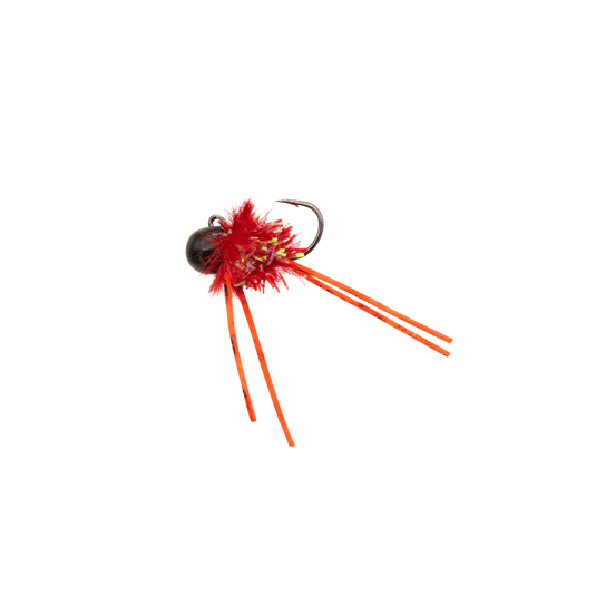 EUROTACKLE ICE JIGS Red Euro Tackle Strider Fly