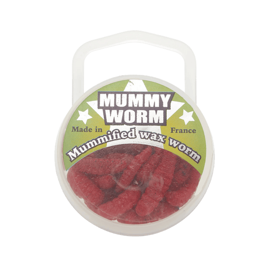 EUROTACKLE ICE JIGS Red Eurotackle Mummy Worm