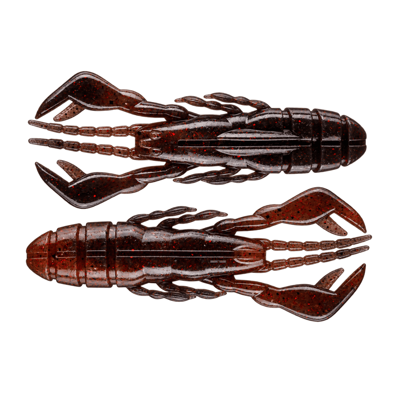Load image into Gallery viewer, EVERGREEN CRAWS/CREATURE 3" / Black Shrimp Miso Ever Green Claw Motion
