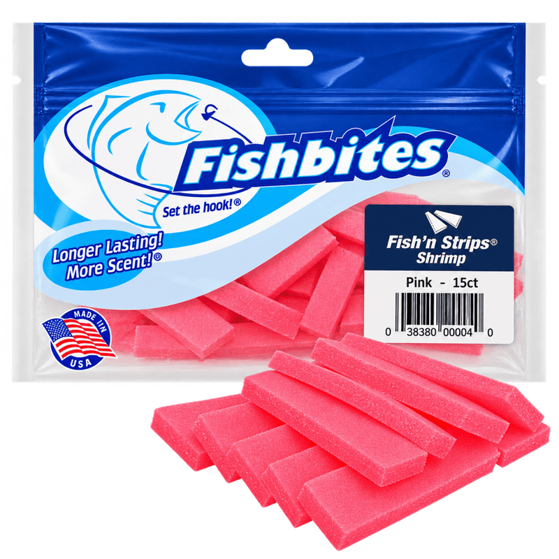 Load image into Gallery viewer, FISHBITES SALTWATER Pink Fishbites Fish'N Strips
