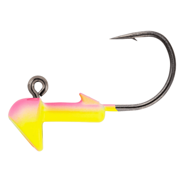 Load image into Gallery viewer, Fishing World 1/4 / Bubblegum Northland Tungsten Short Shank Stand-Up Jig
